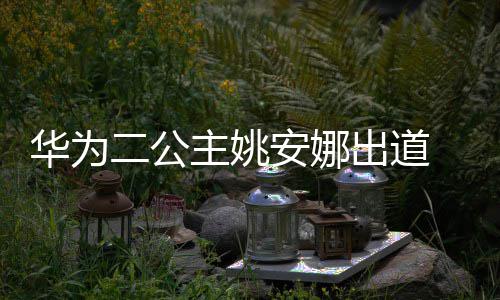 二公个人安娜安娜华为主姚资料照片出道 姚