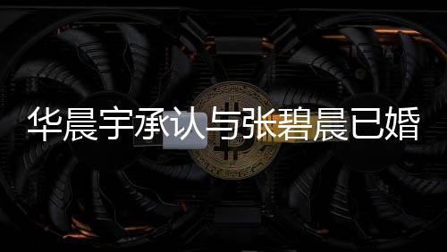 哥曾华晨婚生华晨张碧子 张碧文回晨已晨发宇承应 宇堂认与否认