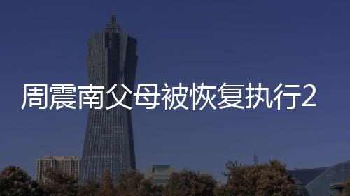 南父恢复周震执行万余母被金融借款纠纷元 涉及