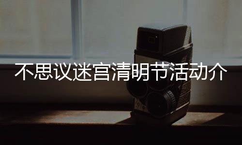 不思 不宫清活动动一明节迷宫介绍节活清明议迷览思议