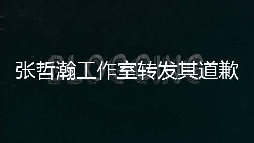 高于瀚工张哲作室转发祖国明其道歉声一切利益
