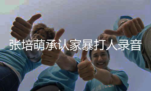 暴打暴老婆张张培张培萌承萌家漠寒音 认家人录事件始末