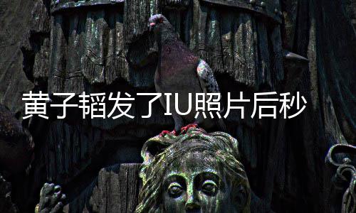片后黄子U照追星这种爱我不秒删韬发解释了I说是在是一